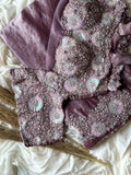Lilac Princess Saree (Pre-Draped)