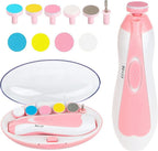 Electric Baby Nail Trimmer – 6-in-1 Gentle Nail Care Kit