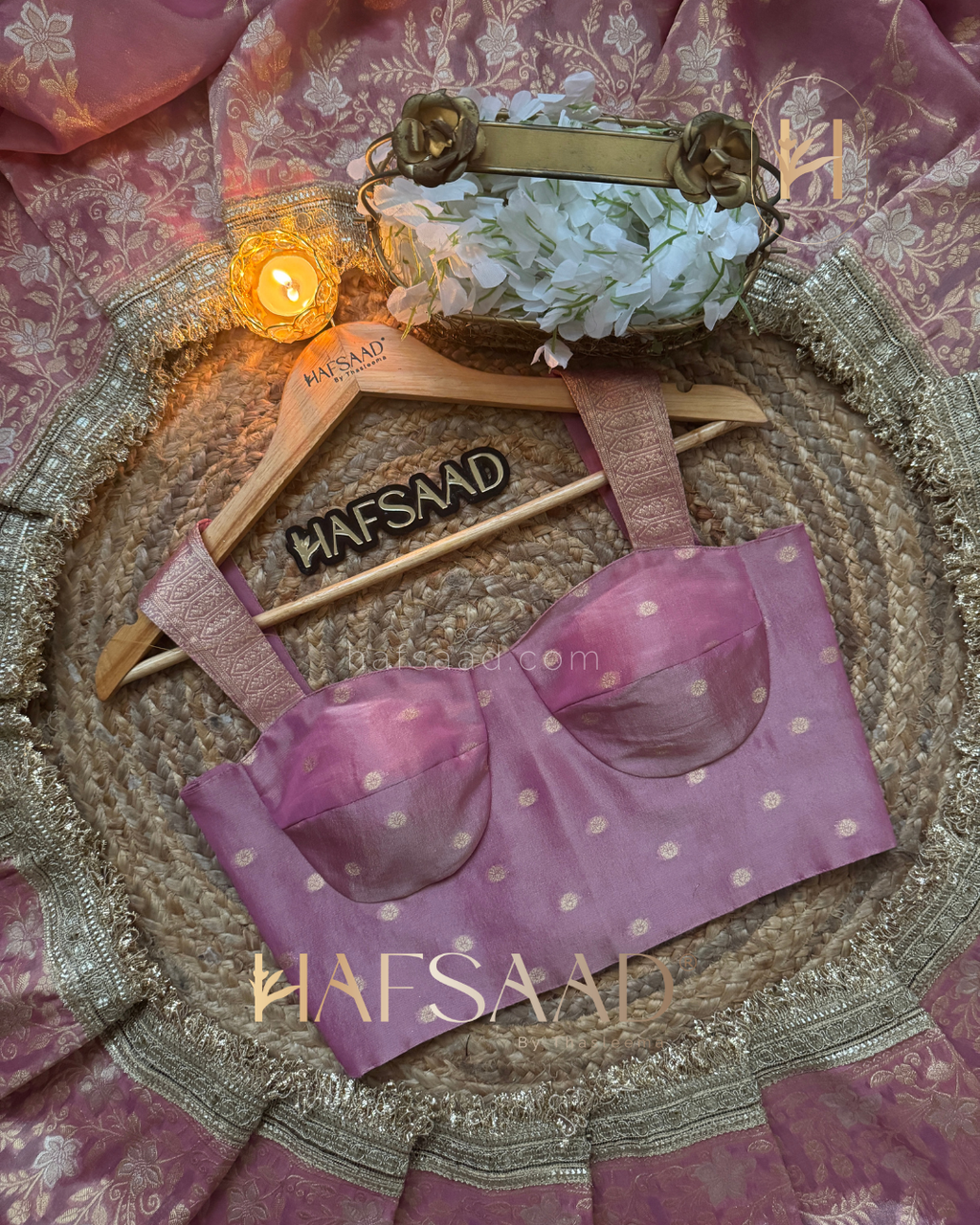 Nisha - Banaras Tissue Silk Saree