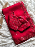Scarlet Lolita Embellished Saree