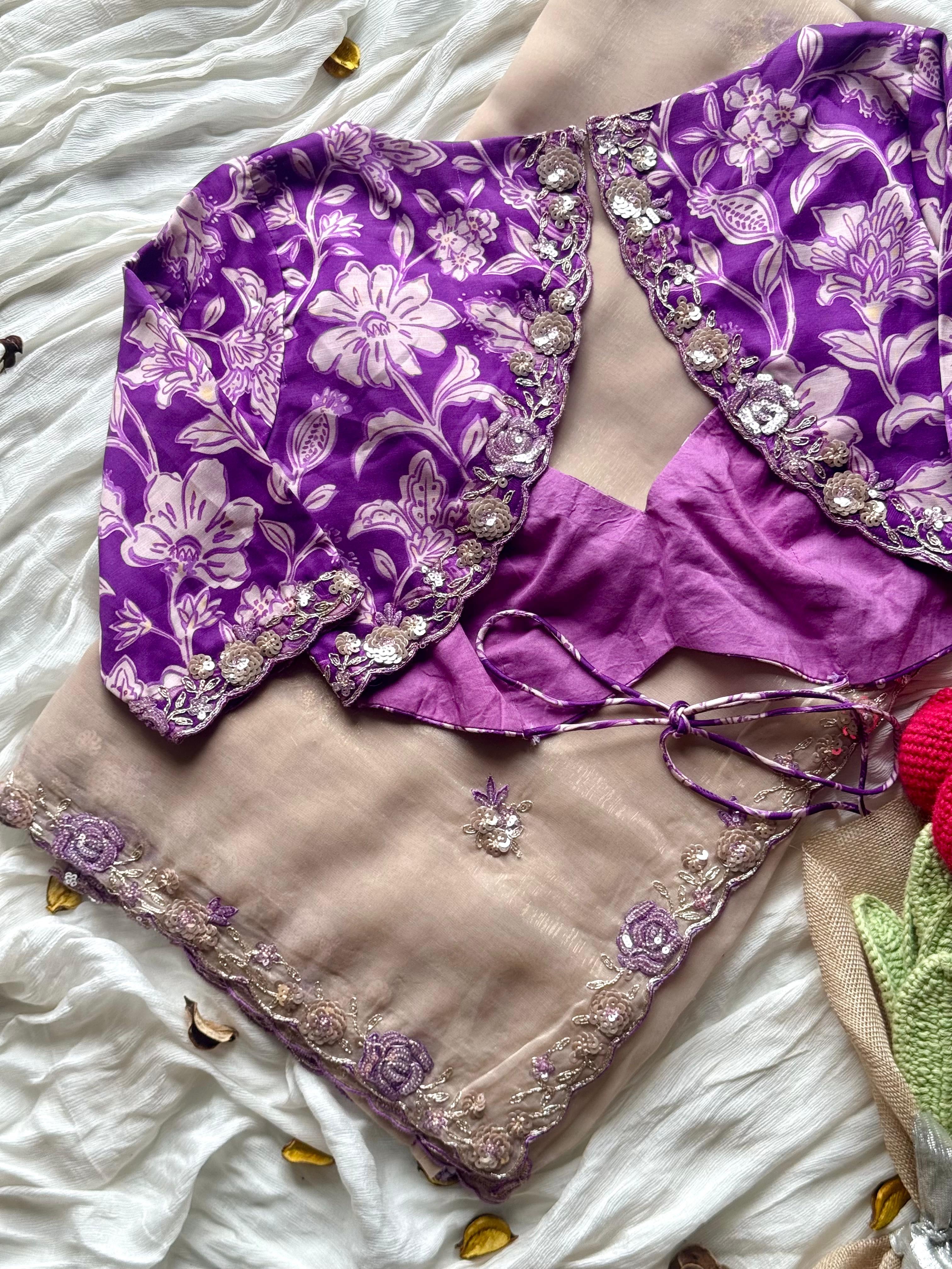 Faiza Tissue Saree