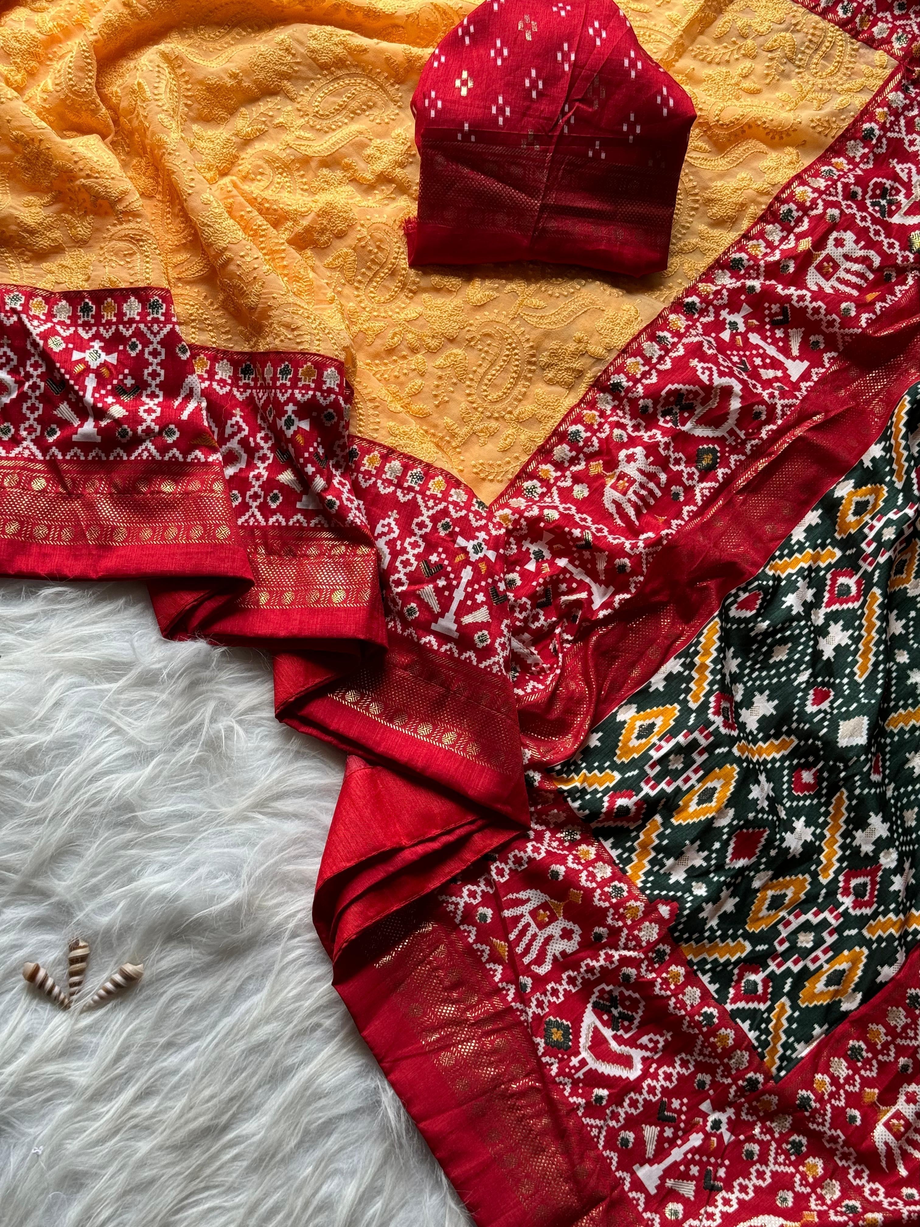 Zareen Patola Saree