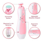 Electric Baby Nail Trimmer – 6-in-1 Gentle Nail Care Kit