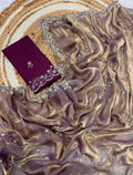 Manjari Tissue Silk Purple Saree