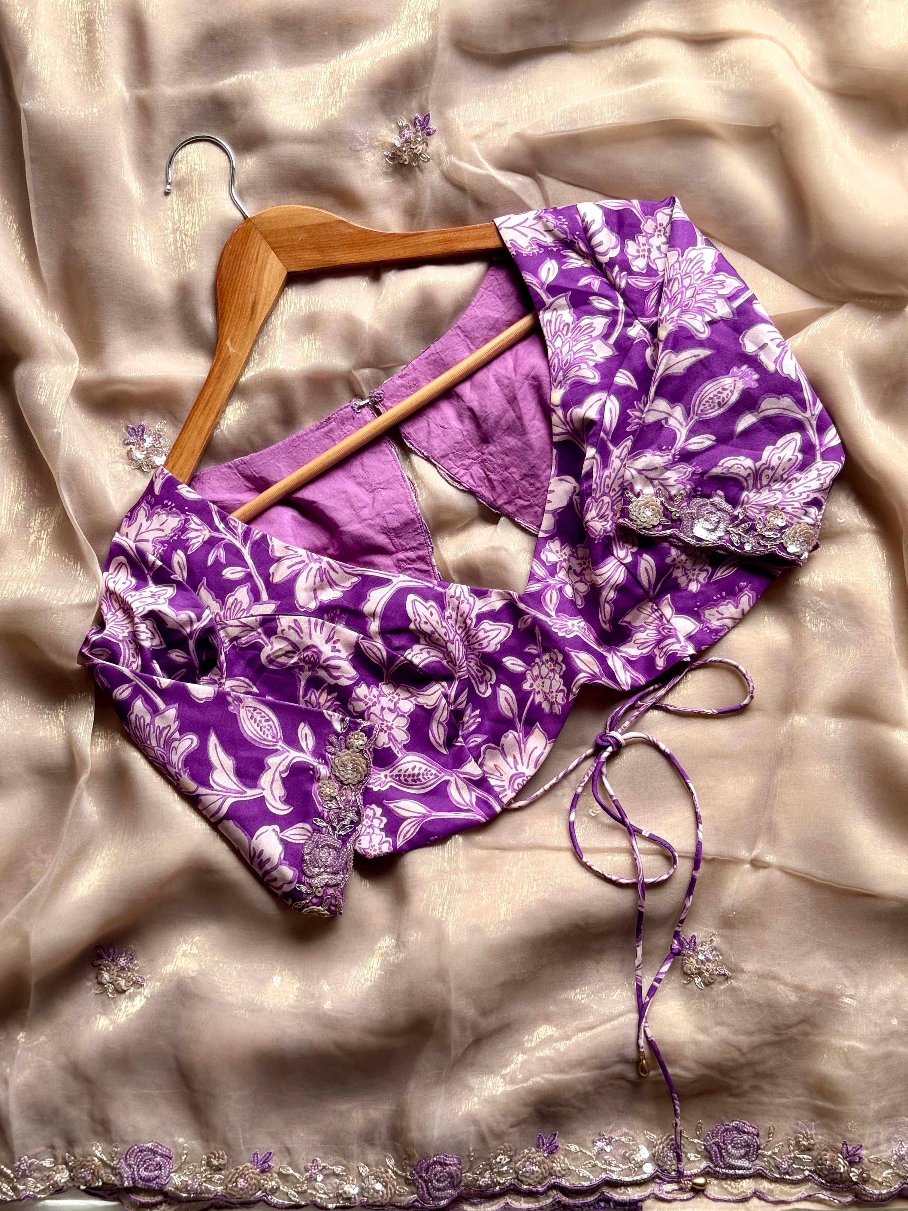 Faiza Tissue Saree