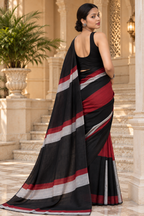 Khadi Cotton Saree with Running Blouse