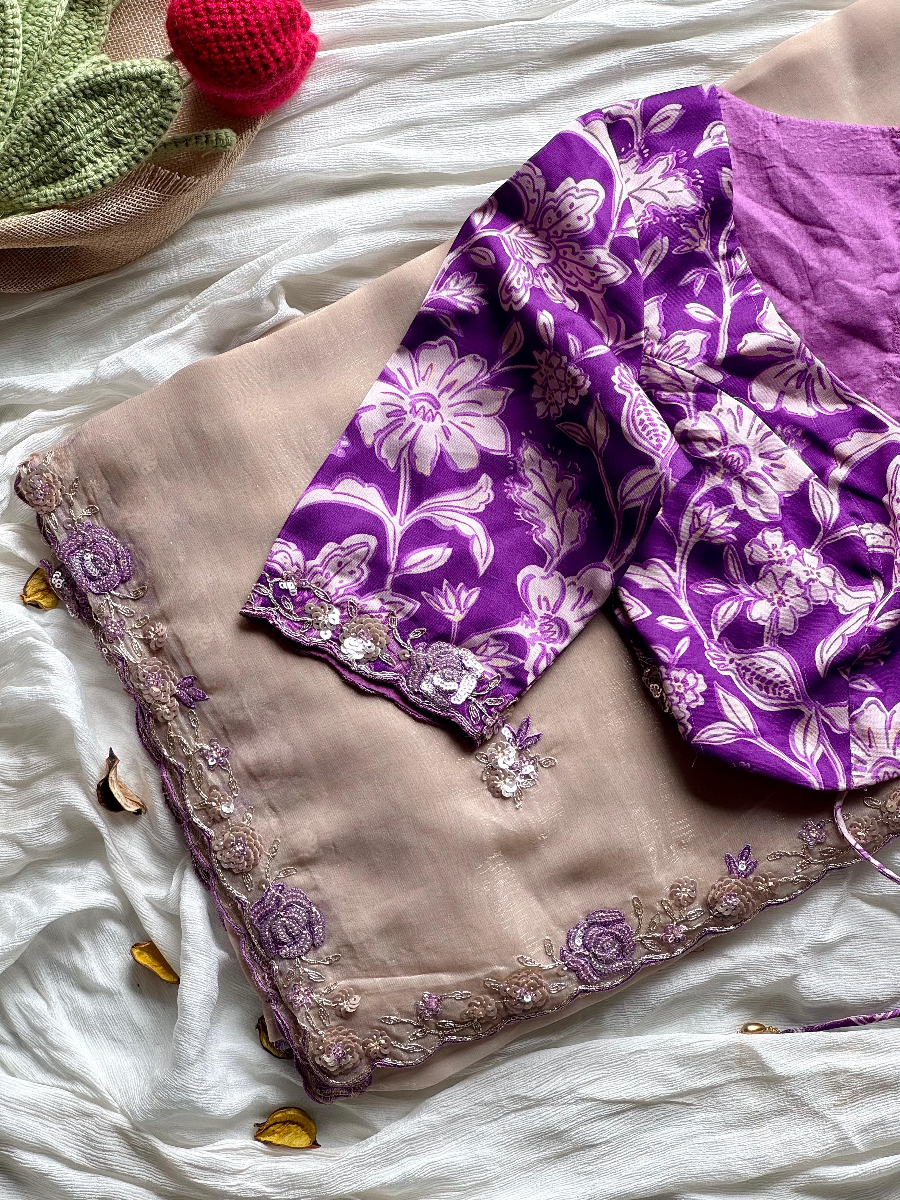 Faiza Tissue Saree