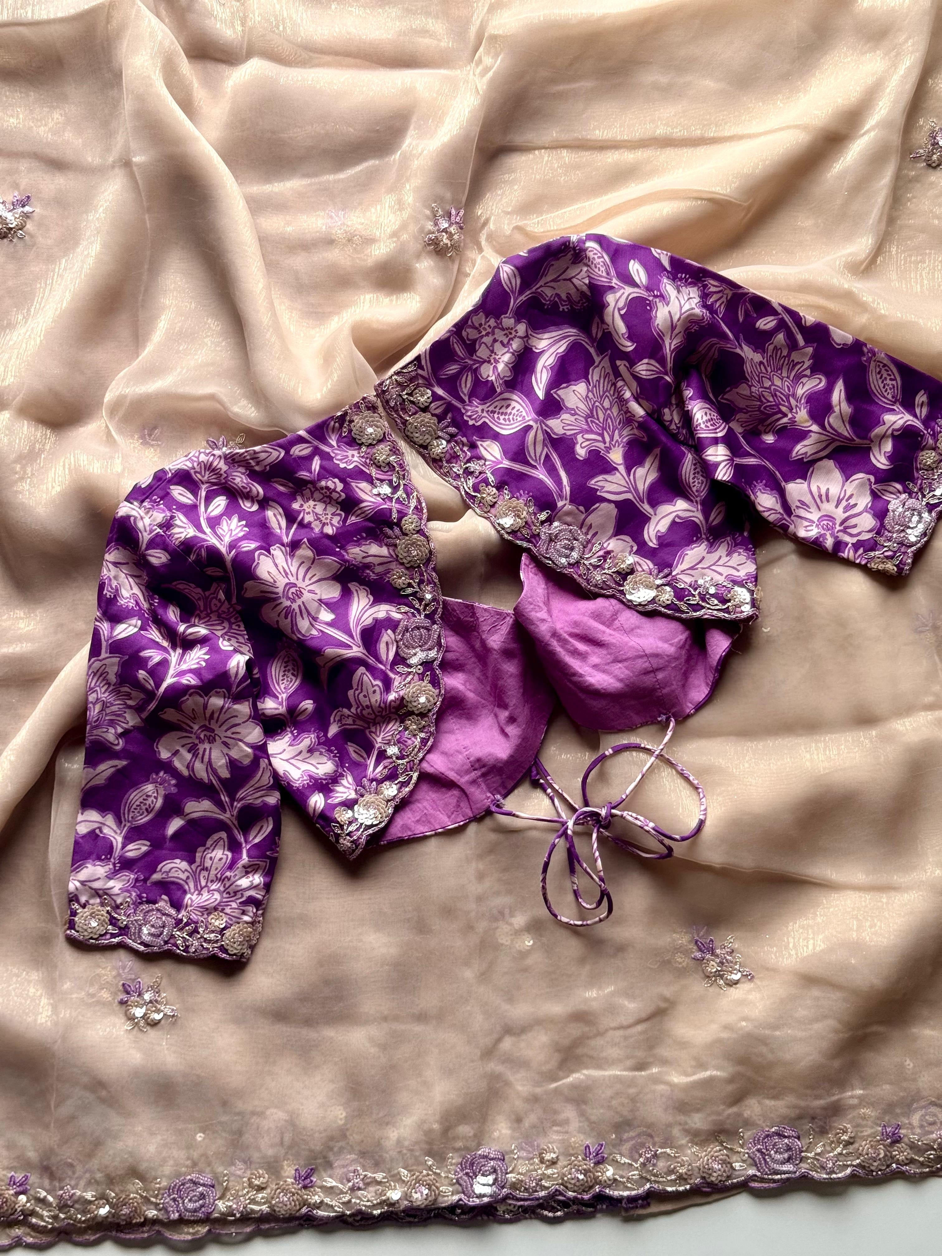 Faiza Tissue Saree