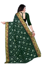 Women's Cotton Bandhani saree